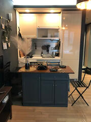 kitchen and dining